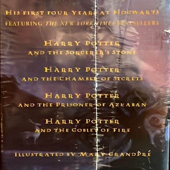JK Rowling The Harry Potter Collection box set/1st 4 years-New/minor damage - Picture 4 of 12